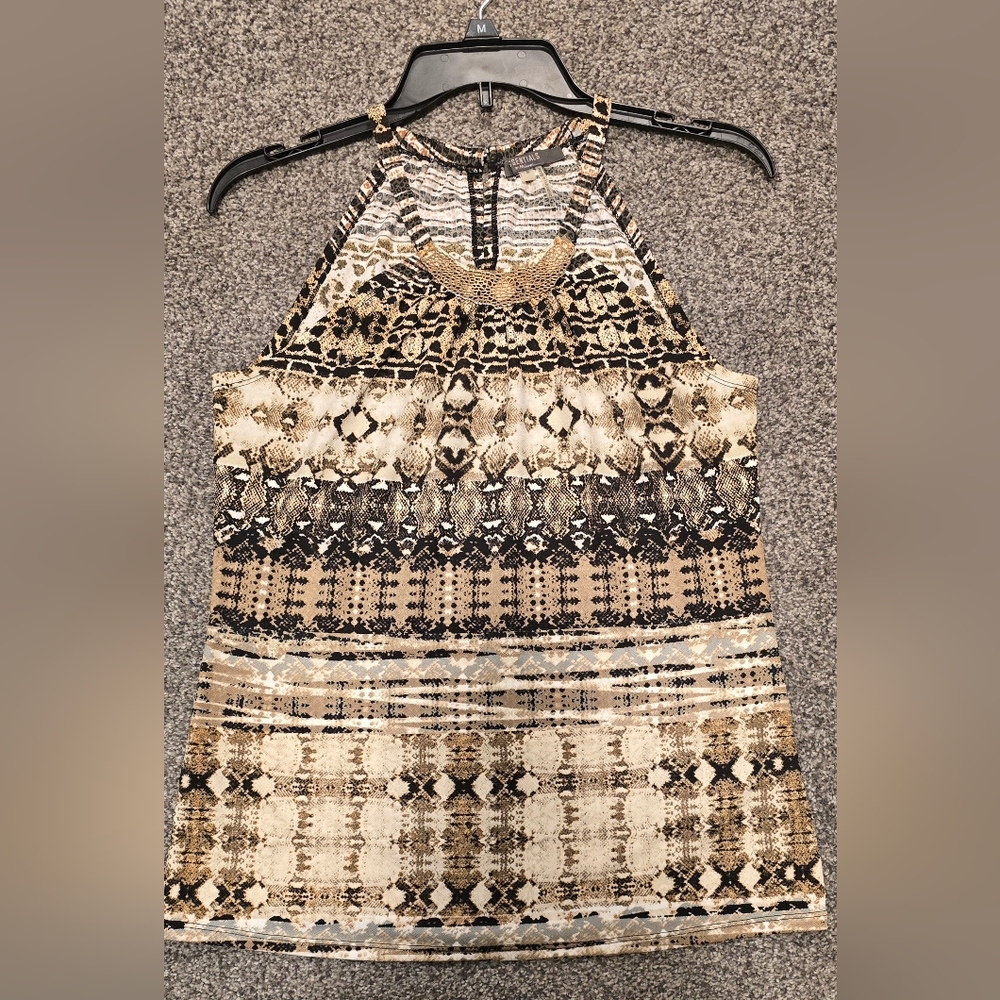 Women’s Sleeveless Dress Top (Size S)